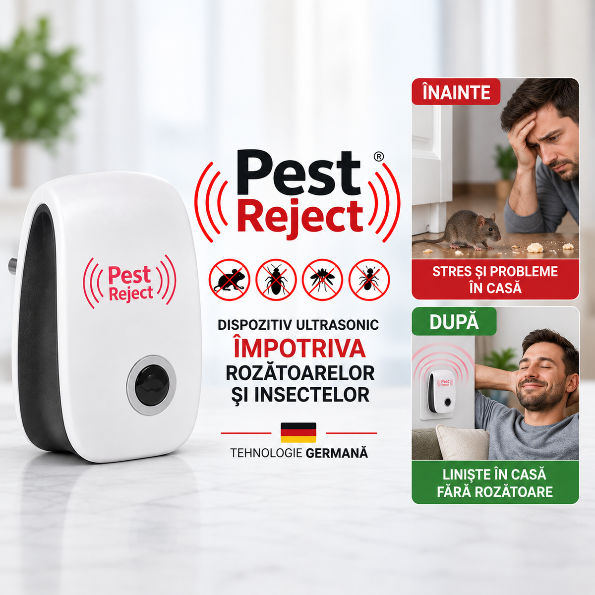 PEST REJECT – GATA CU STRESUL ROZĂTOARELOR DIN CASĂ!🔥