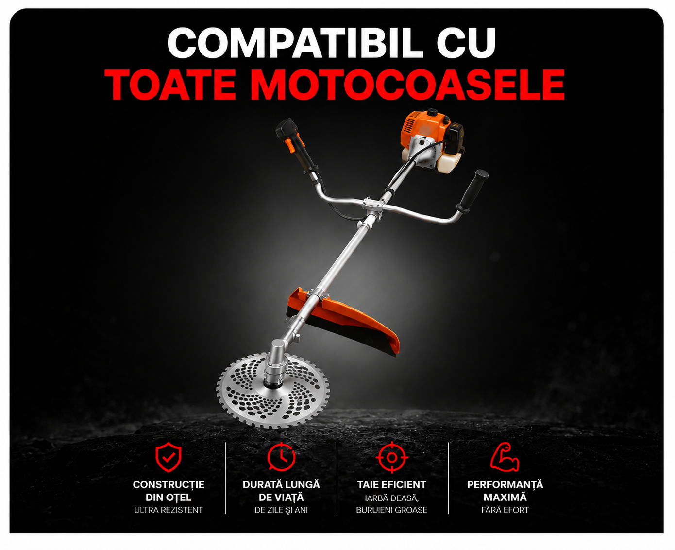 DISC PROFESIONAL PENTRU MOTOCOASA⚡️