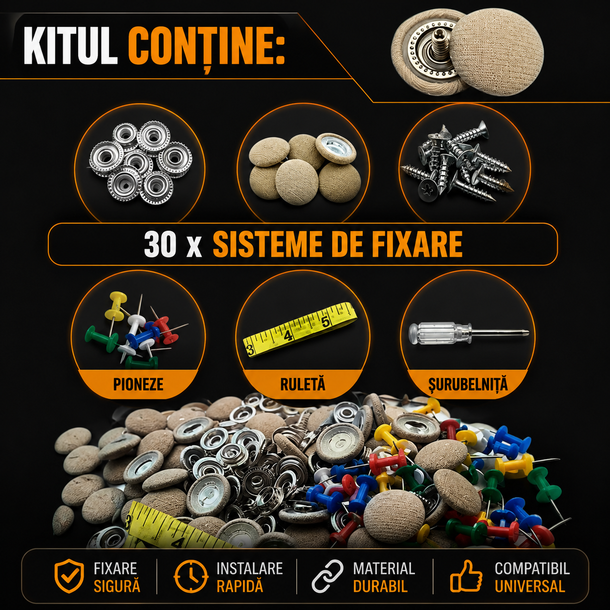 KIT REPARARE DachFix (30 BUC)