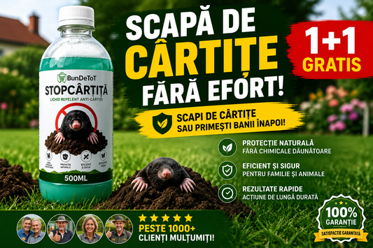 1+1 GRATIS Lichid Repelent Anti-Cârtiță 500ml🛡️